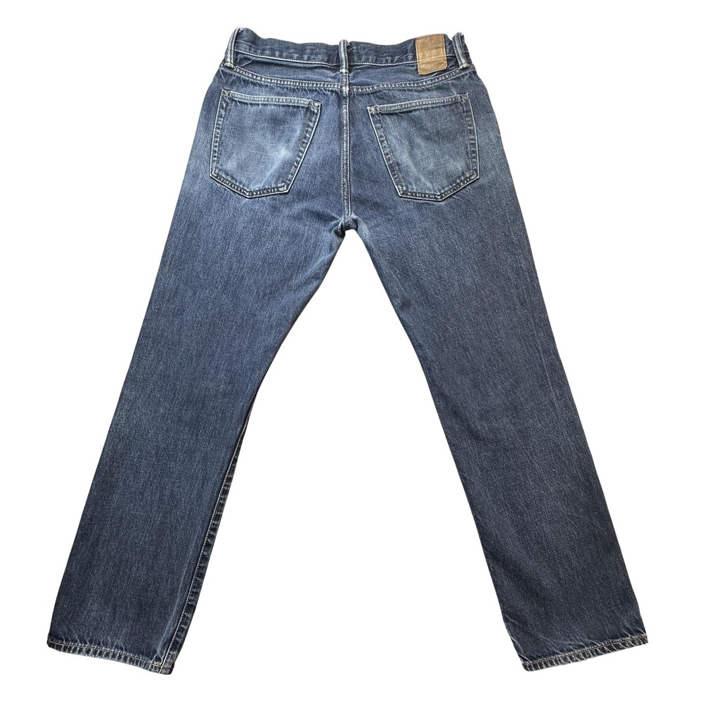 Gap 1969 Jeans Mens 30x30 Blue Standard Straight Leg Denim Distressed Wash